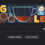 O Doodle do Google com o café Flat White